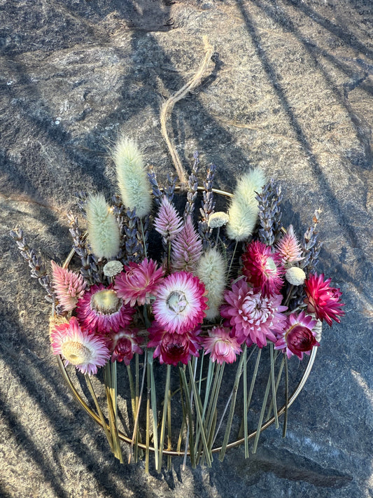 Medium Everlasting Floral Hoop