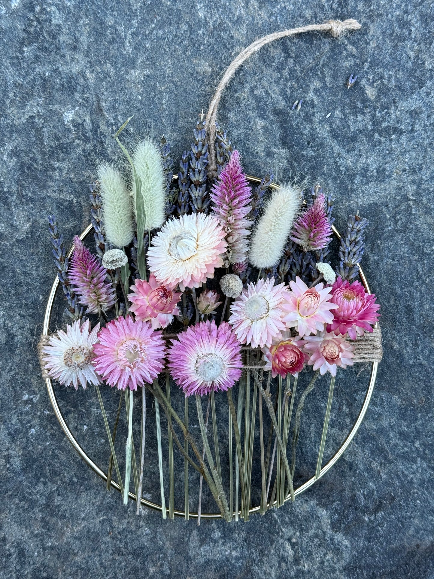 Medium Everlasting Floral Hoop