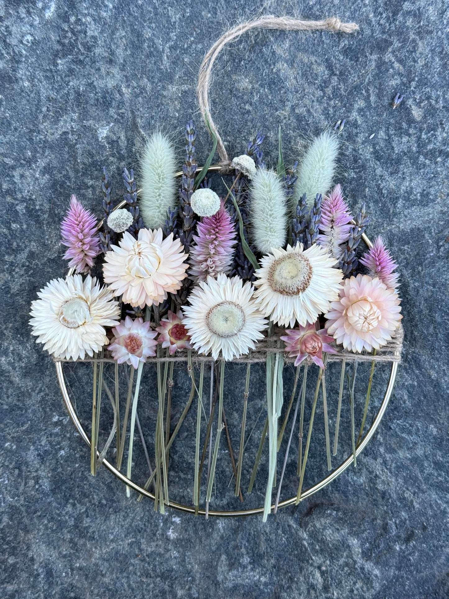 Medium Everlasting Floral Hoop