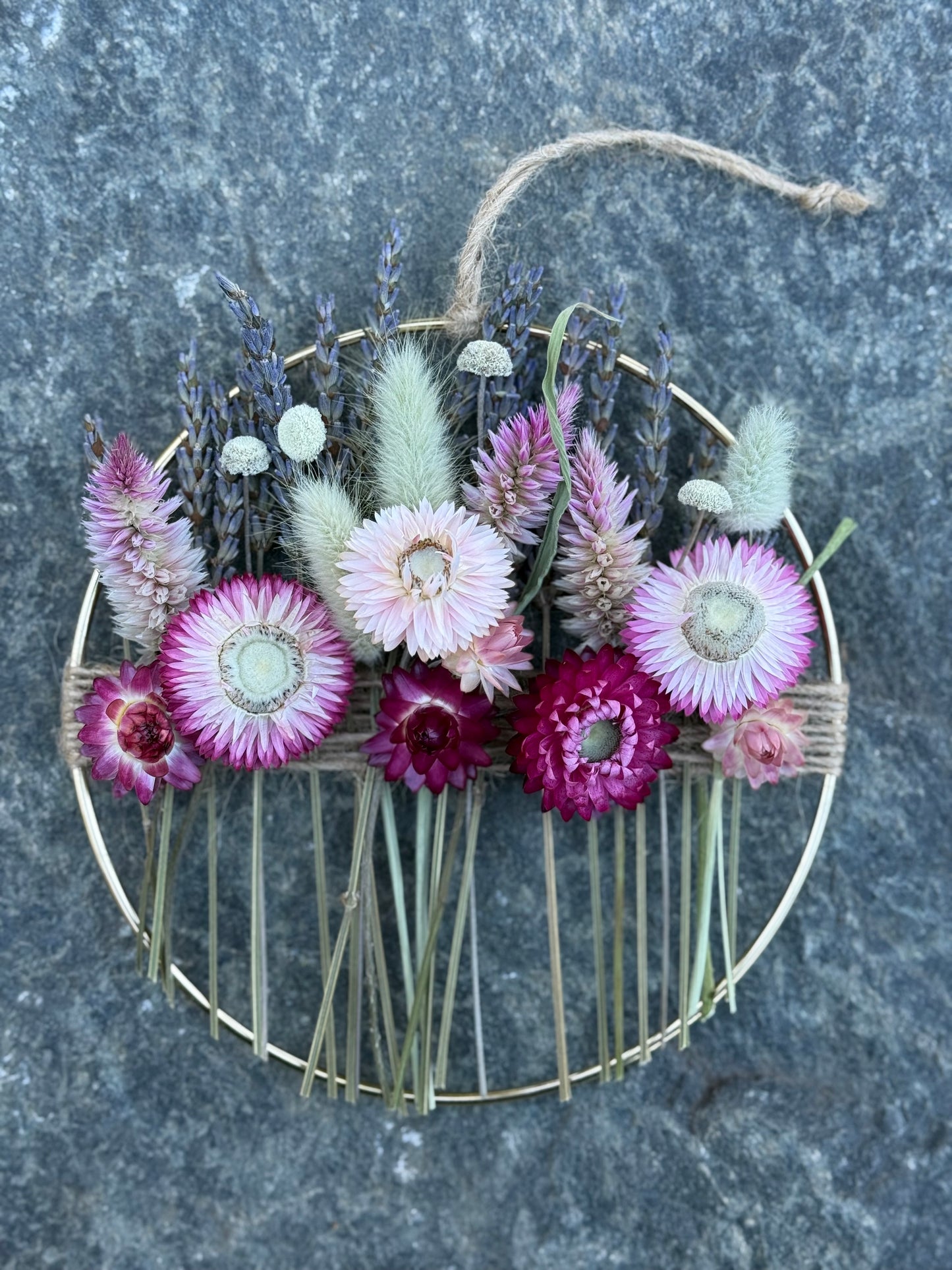 Medium Everlasting Floral Hoop