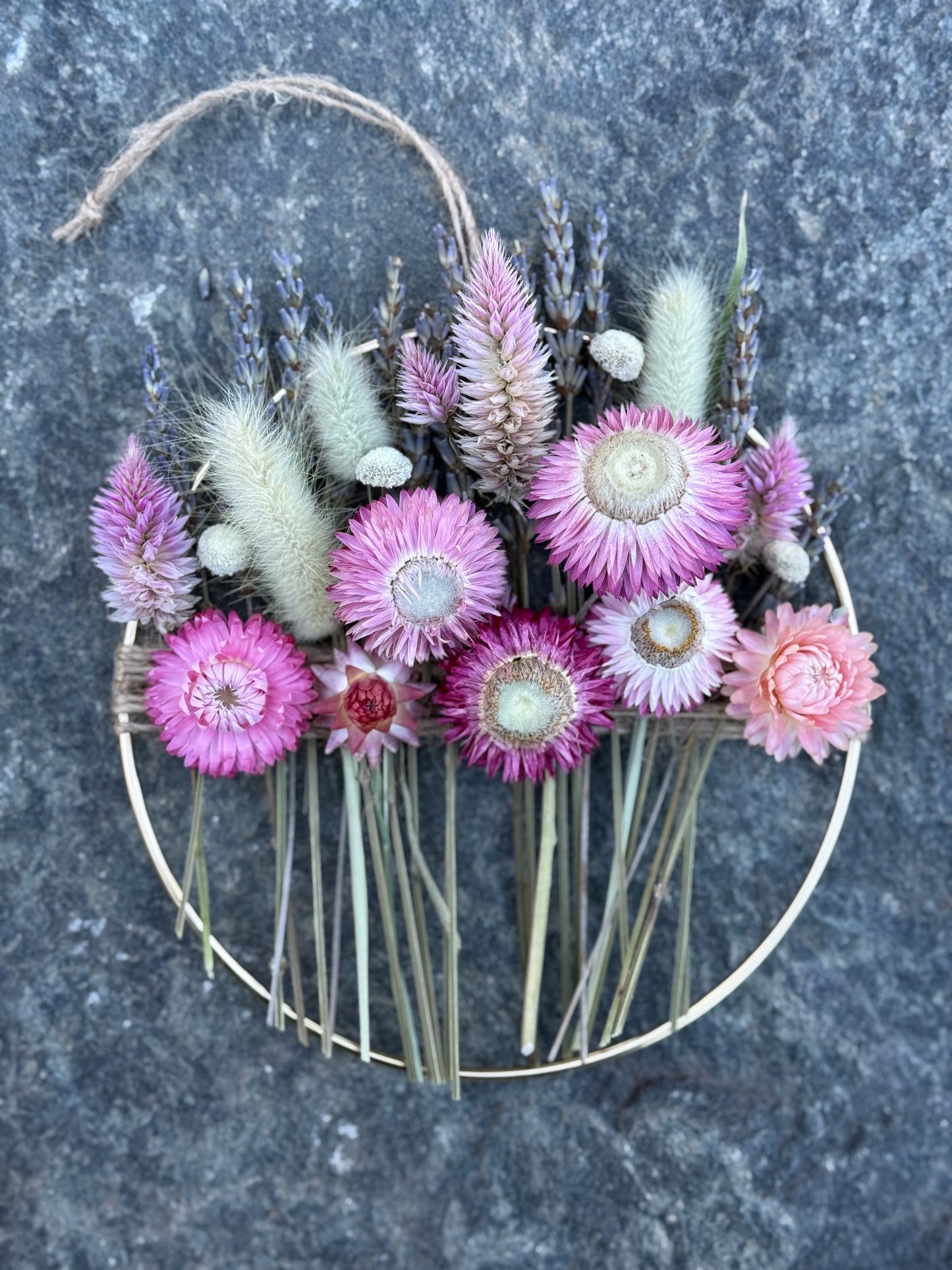 Medium Everlasting Floral Hoop